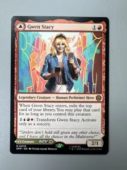 Gwen Stacy Ghost-Spider | #0078 | Mythic | NM |Marvel's Spider-Man MTG - Image 1