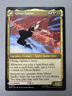 Gwen Stacy Ghost-Spider | #0078 | Mythic | NM |Marvel's Spider-Man MTG - Image 2