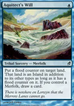 Hero Deal, English - 4 x MTG Aquitect's Will Lorwyn - Image 1