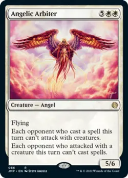 Slightly Played, English - 1 x MTG Angelic Arbiter Jumpstart - Image 1
