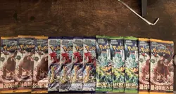 12x Pokemon Various Booster Pack Lot SEALED (Japanese) - Image 1