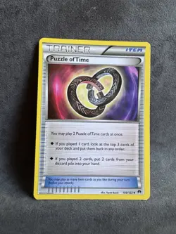 Puzzle of Time 109/122 Breakpoint Regular Pokemon TCG Heavily Played - Image 1