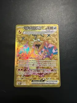 2023 Pokemon #228/97 Obsidian Flames Hyper Rare Charizard EX NM - Image 1