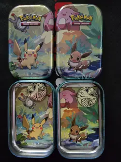 Pokemon Kanto Friends Mini Tins - Image 1