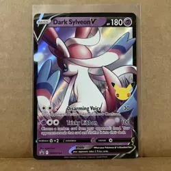 Pokemon Dark Sylveon V SWSH134 Celebrations Promo - Image 1