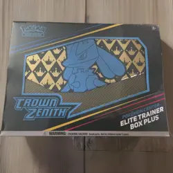 Crown Zenith Pokemon Center Elite Trainer Box Plus Factory Sealed - Image 1