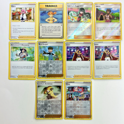 Pokemon Tcg Lot of 10 Various Trainer Supporter Reverse Holo - Image 1