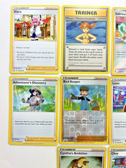 Pokemon Tcg Lot of 10 Various Trainer Supporter Reverse Holo - Image 2