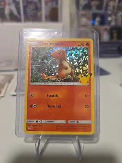 Pokemon TCG Charmander 9/25 Holo 25th Anniversary McDonald’s Promo NM - Image 1