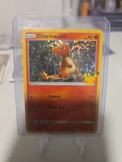 Pokemon TCG Charmander 9/25 Holo 25th Anniversary McDonald’s Promo NM - Image 2