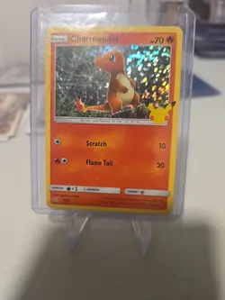 Pokemon TCG Charmander 9/25 Holo 25th Anniversary McDonald’s Promo NM - Image 3