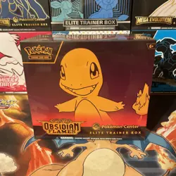 Pokemon TCG Obsidian Flames Pokemon Center Elite Trainer Box Sealed - Image 1