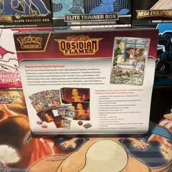 Pokemon TCG Obsidian Flames Pokemon Center Elite Trainer Box Sealed - Image 2