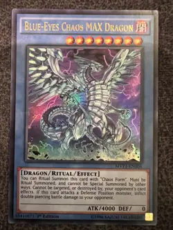 Yugioh Blue-Eyes Chaos Max Dragon MVP1-EN004 Ultra Rare 1st Edition NM/LP - Image 1