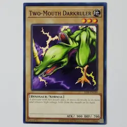 Two-Mouth Darkruler - LOB-EN030 - NM - Common - Unlimited - Yugioh - 25th - Image 1
