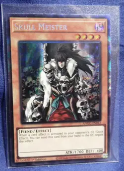 Yugioh! Skull Meister - ANGU-EN043 - Collector's Rare - 1st Edition NM/EX+ - Image 1