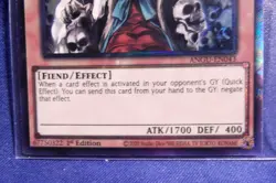 Yugioh! Skull Meister - ANGU-EN043 - Collector's Rare - 1st Edition NM/EX+ - Image 3