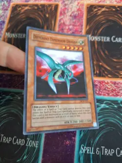 Yugioh Different Dimension Dragon DCR-015 Super Rare Unlimited Lightly Played - Image 2