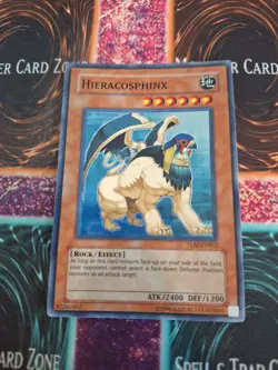 Yugioh Hieracosphinx TLM-EN012 Super Rare 1st Edition Near Mint - Image 1