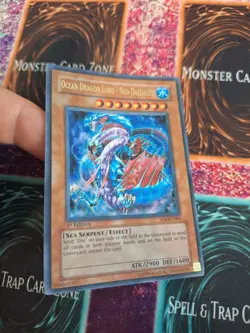 Yugioh Ocean Dragon Lord - Neo-Daedalus SD4-EN001 Ultra Rare 1st Edition NM - Image 2
