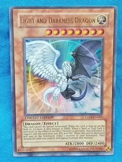 YuGiOh Cards - Light and Darkness Dragon - LDPP-EN001 **Near Mint** - Image 1