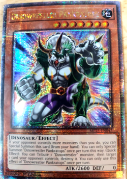 Yugioh DinoWrestler Pankratops MP24-EN047 Trading Card Game TCG CCG - Image 1