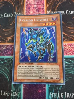 Yugioh Exarion Universe CT2-EN002 Secret Rare Limited Near Mint - Image 1