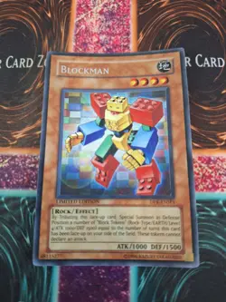 Yugioh Blockman DPK-ENSE1 Secret Rare Limited Near Mint - Image 1