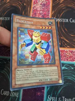 Yugioh Blockman DPK-ENSE1 Secret Rare Limited Near Mint - Image 2