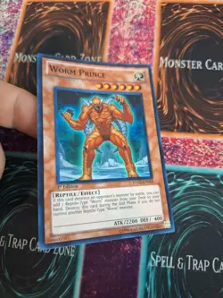 Yugioh Worm Prince HA02-EN053 Super Rare 1st Edition Near Mint - Image 2