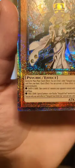 Vanquish Soul Hollie Sue DUAD-EN022 YuGiOh 1st Edition Starlight Rare NM In Hand - Image 5