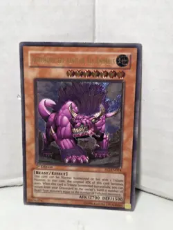 Yugioh Ultimate Rare 1st Edition Behemoth The King Of All Animals FET-EN014 - Image 2