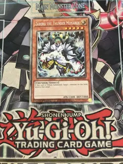 Zaborg The Thunder Monarch Platinum Secret Rare RA04-EN125 Yugioh - Image 1
