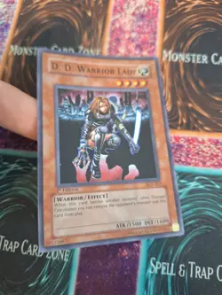 Yugioh D.D. Warrior Lady DCR-027 Super Rare 1st Edition Lightly Played - Image 2