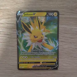 Jolteon V SWSH151 SWSH: Sword & Shield Promo Cards Holo NM - Image 1