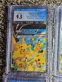 Pikachu V-Union - SWSH139-142 - Pokemon TCG: Celebrations Promo 4 Card Set - Image 2
