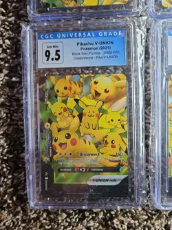 Pikachu V-Union - SWSH139-142 - Pokemon TCG: Celebrations Promo 4 Card Set - Image 4