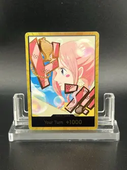 One Piece TCG - PRB-02 The Best English - DON!! Card (Shirahoshi) (Gold) - Image 1