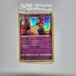 SEALED Hisuian Typhlosion 052/189 Gamestop Promo Astral Radiance Pokemon Card NM - Image 1
