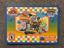 Pokemon World Championships 2025 Anaheim California TCGL Code Card 2025 - Image 1