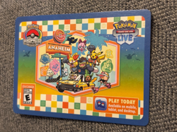 Pokemon World Championships 2025 Anaheim California TCGL Code Card 2025 - Image 2