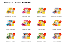 McDonald’s Happy Meal 2022 Pokemon Match Battle Trading Cards SEALED Packs - Image 1