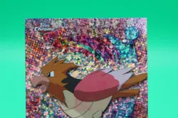 ⭐ SPARKLE ⭐ Spearow #21 (Topps Chrome Series 1) Holo Pokemon Card - Image 2