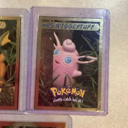 1999 Hasbro Toy Wishes Magazine Pokemon Gold Foil Card COMPLETE SET OF 8 GENGAR - Image 4