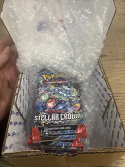 Pokemon TCG Stellar Crown Booster Pack Lot, Lot Of 10 Packs!! 100 Cards Total!!! - Image 3