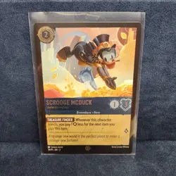 Disney Lorcana Scrooge McDuck Uncle Moneybags Promo Card 39/P1 - Image 1