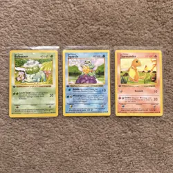 Pokemon 1st Edition Shadowless Cards - Image 1