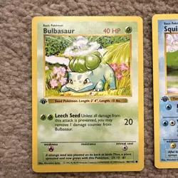 Pokemon 1st Edition Shadowless Cards - Image 2