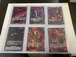 One Piece Card OP13 Goroboshi Red Foil God Pack Complete Inherited will - Image 1