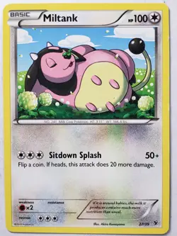 Miltank 27/39 VLP - XY Kalos Starter Set Pokemon Card $2 Flat Shipping - Image 1